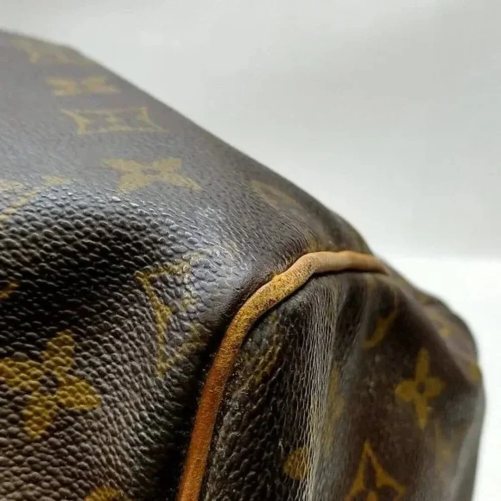 Louis Vuitton LV Boston Bag Keepall 55 Browns Monogram